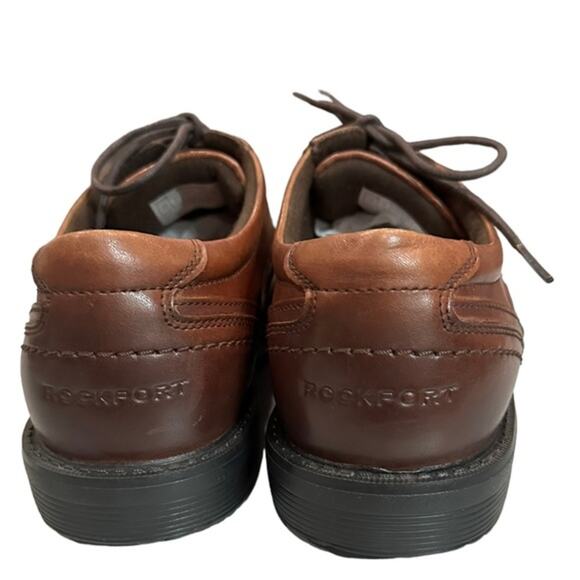 Rockport 2 Apron Toe lace up‎ new brown gradient square toe shoes size 9.5 main image 6